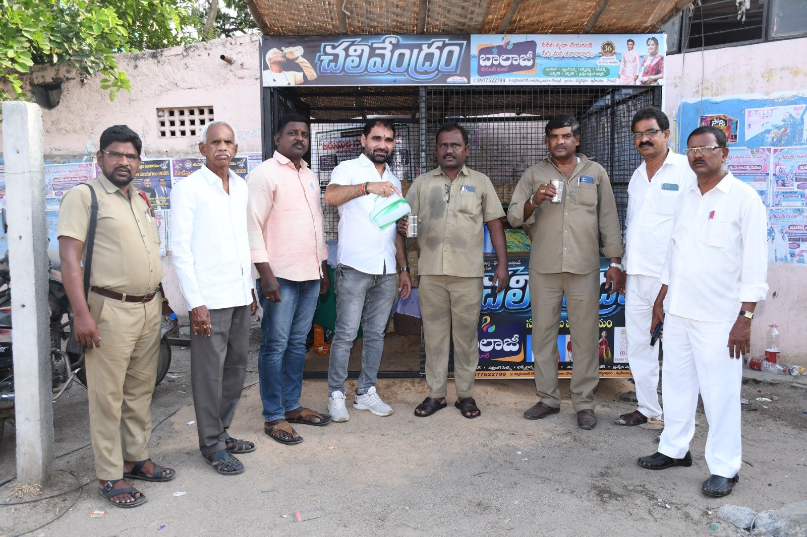 ఆర్టీసీ బస్ స్టేషన్ లో చలివేంద్రం ప్రారంభం
